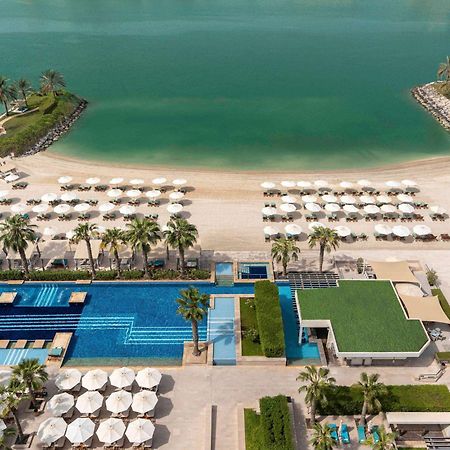 Fairmont Bab Al Bahr Hotel Abu Dhabi Exterior photo Aerial view of the beach at The Oberoi, Dubai