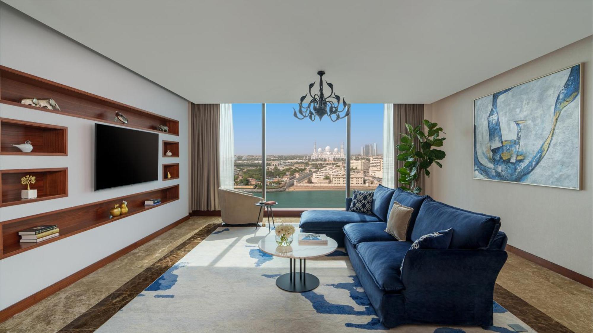 Fairmont Bab Al Bahr Hotel Abu Dhabi Exterior photo Living room