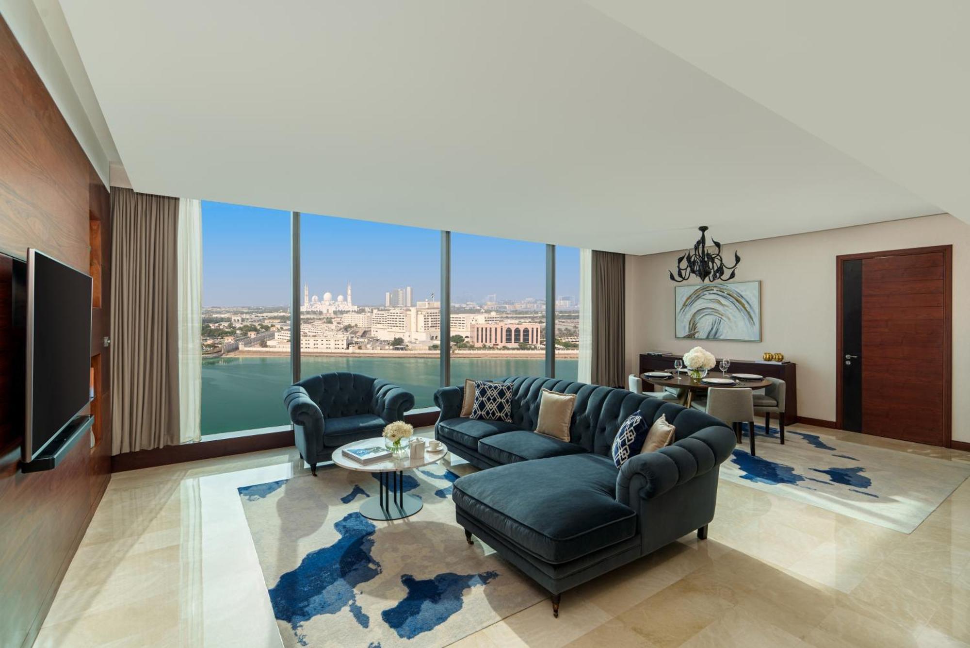 Fairmont Bab Al Bahr Hotel Abu Dhabi Exterior photo A suite at Jumeirah at Etihad Towers